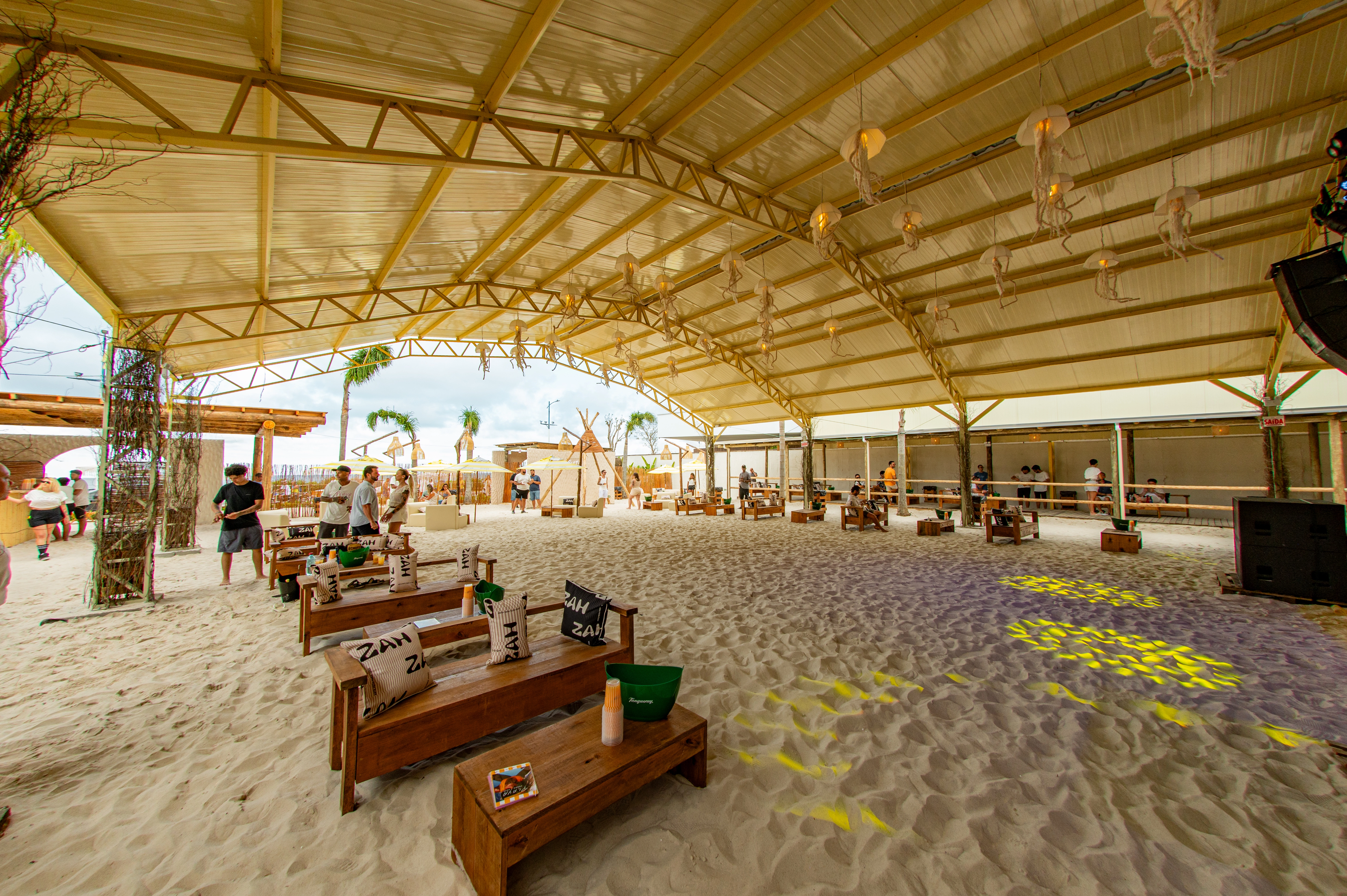 Lounge premium do Playa Beach Club